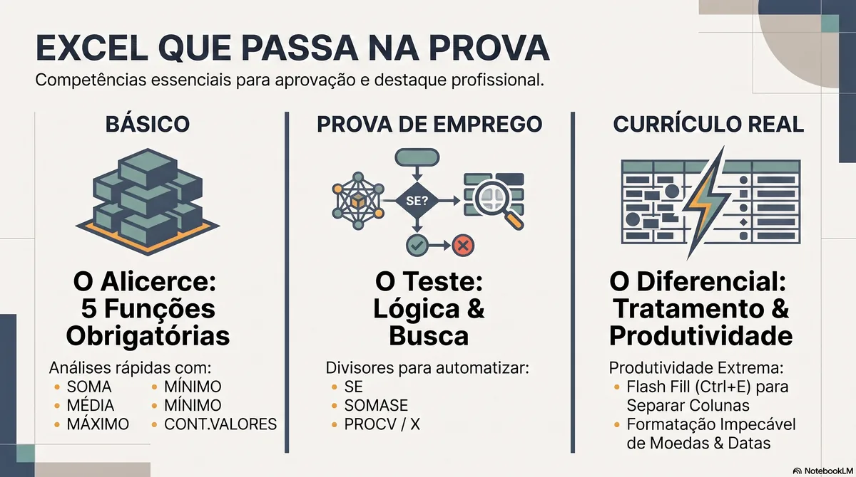 Excel no currículo em 2026: o que as empresas realmente testam